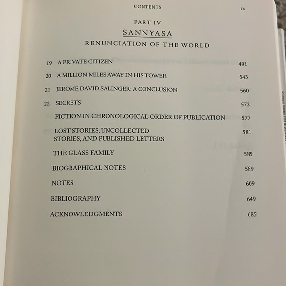 SALINGER Official Book of the Documentary Film DAVID SHIELDS HCDJ 1ST/1ST print - Picture 9 of 16